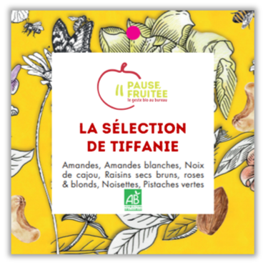 Sélection de fruits de sec de Tiffanie