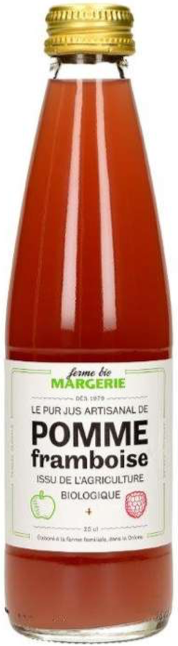 Bouteille de jus de fruits Pomme Framboise