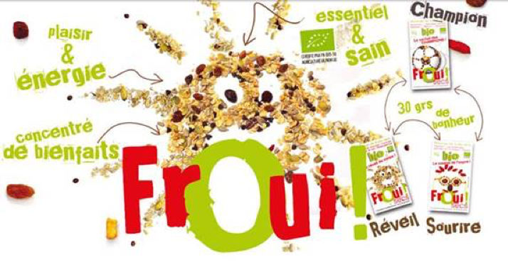 Sachets individuels de fruits secs Froui